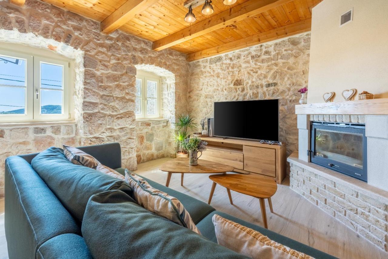 Stone Villa Mavric Grižane Dış mekan fotoğraf