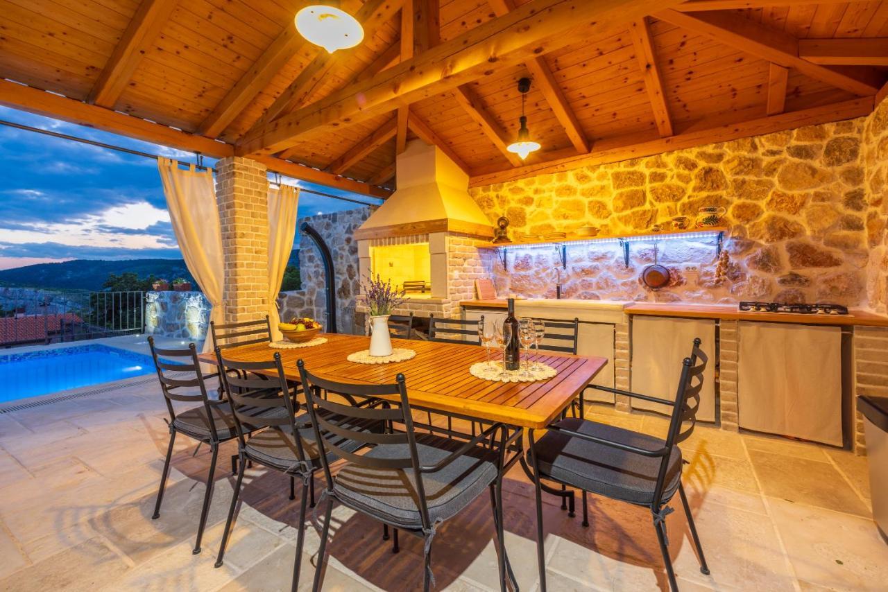 Stone Villa Mavric Grižane Dış mekan fotoğraf
