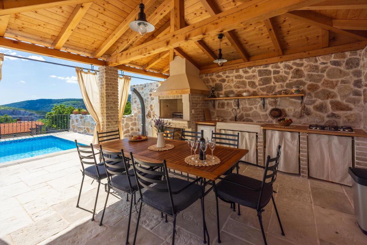 Stone Villa Mavric Grižane Dış mekan fotoğraf